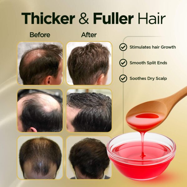 Herbal Hair Oil - 100% Organic - Image 5